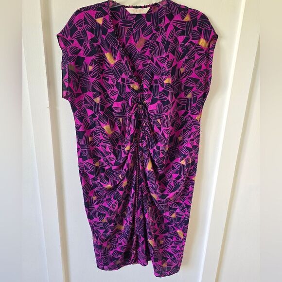 Anthropologie Megan Park  100% Silk Dress coverup Size 8 US - Picture 2 of 7